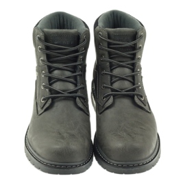 Stivali grigi legati McKey 616 grigio 3