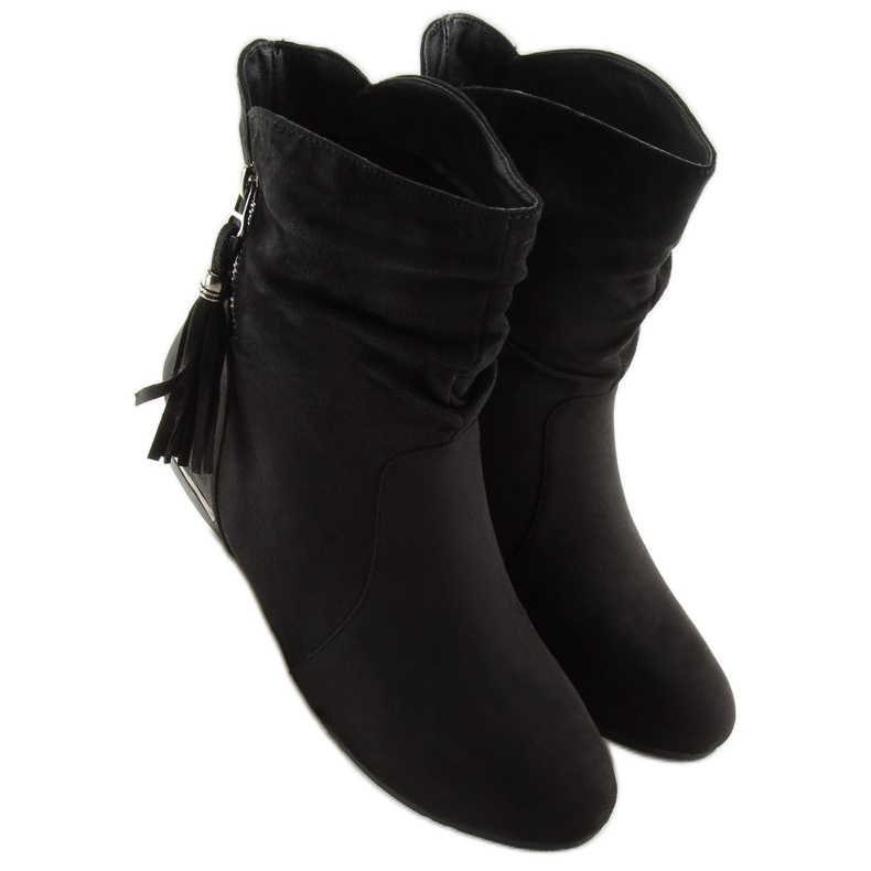 Stivali da donna neri VQ-362 neri nero 1