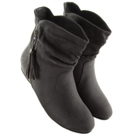 Grigio Stivali grigi da donna VQ-362 Grigio 1