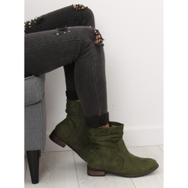 Stivali da donna verdi 99-135 Oliva verde 1