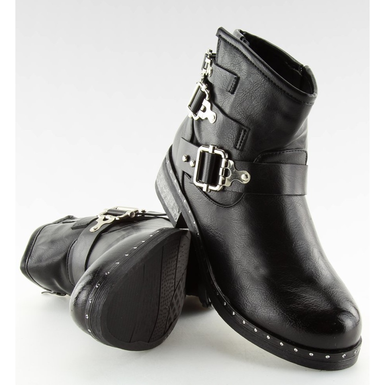 Stivali neri da donna neri 7313-PA Black nero 1