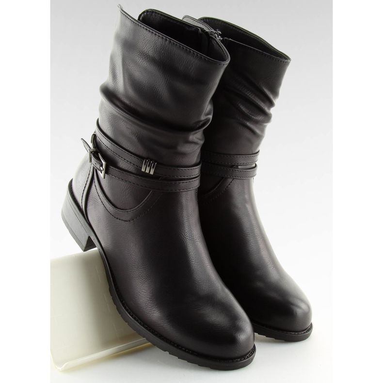 Stivali neri da donna neri 8232-3 Black nero 2