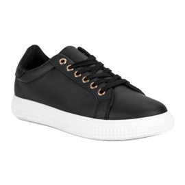 Sneakers Nere Con Ornamento nero 1