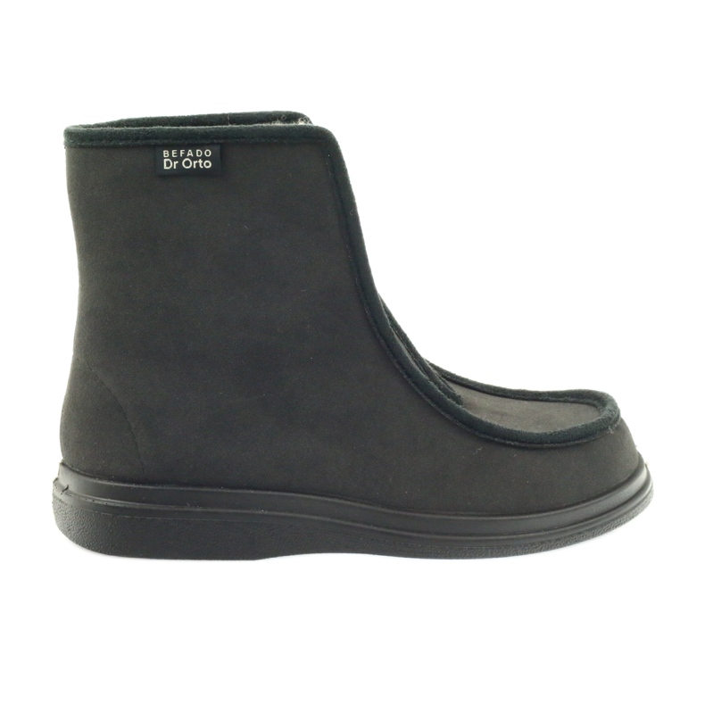 Scarpe sanitarie Befado, pantofole calde Dr.Orto 996M008 grigio 1