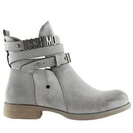 Stivali cut out grigio 302-PA grigio 2