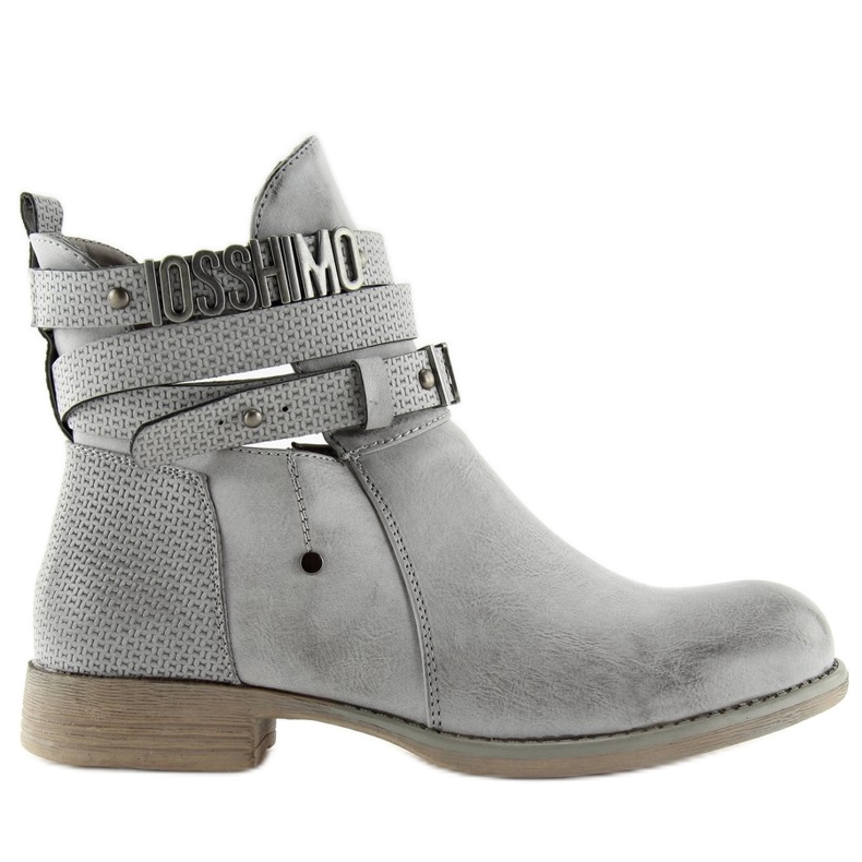 Stivali cut out grigio 302-PA grigio 2