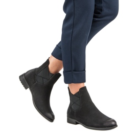 VINCEZA Stivaletti Chelsea nero 1