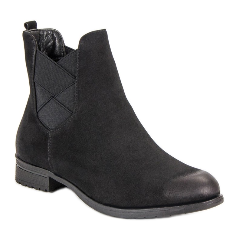 VINCEZA Stivaletti Chelsea nero 2