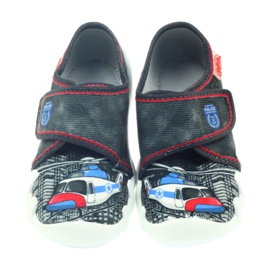 Pantofole velcro Befado 273x232 blu grigio rosso 3