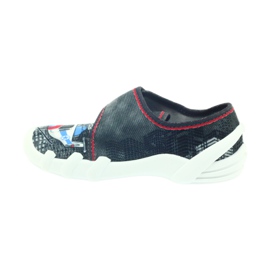 Pantofole velcro Befado 273x232 blu grigio rosso 2