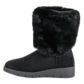 Kylie Scarpe invernali alla moda nero 1