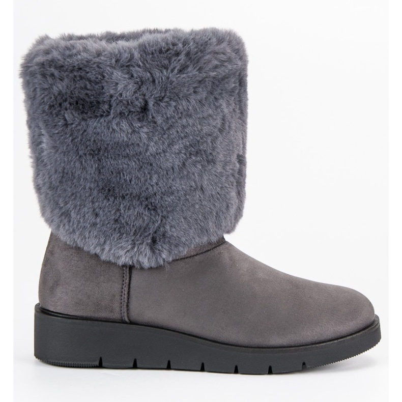 Kylie Scarpe invernali alla moda grigio 1