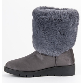 Kylie Scarpe invernali alla moda grigio 2