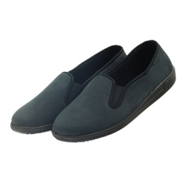 Befado scarpe da uomo sneakers pantofole 013M312 nero 3