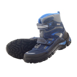 Stivali a membrana Bartek 44673 blu grigio blu navy 4