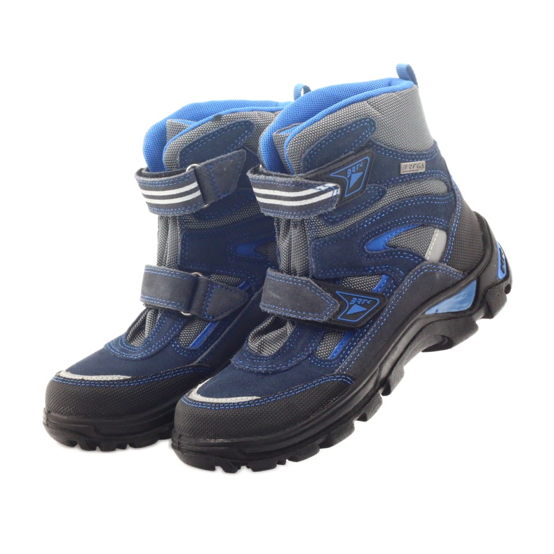 Stivali a membrana Bartek 44673 blu grigio blu navy 3