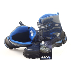 Stivali a membrana Bartek 47673 blu grigio blu navy 6