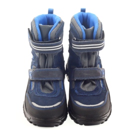 Stivali a membrana Bartek 47673 blu grigio blu navy 3