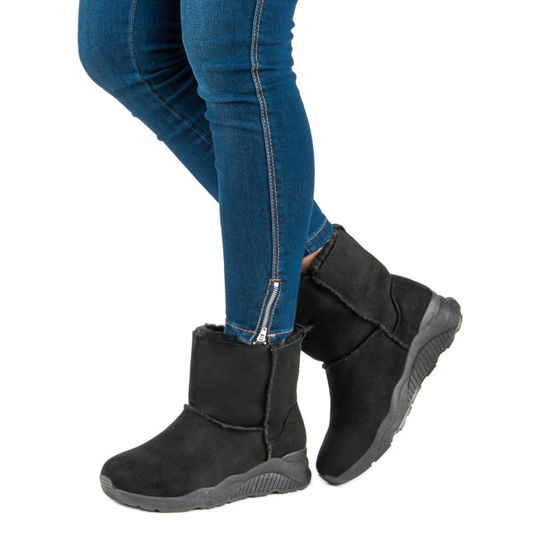 Stivali da neve neri nero 2