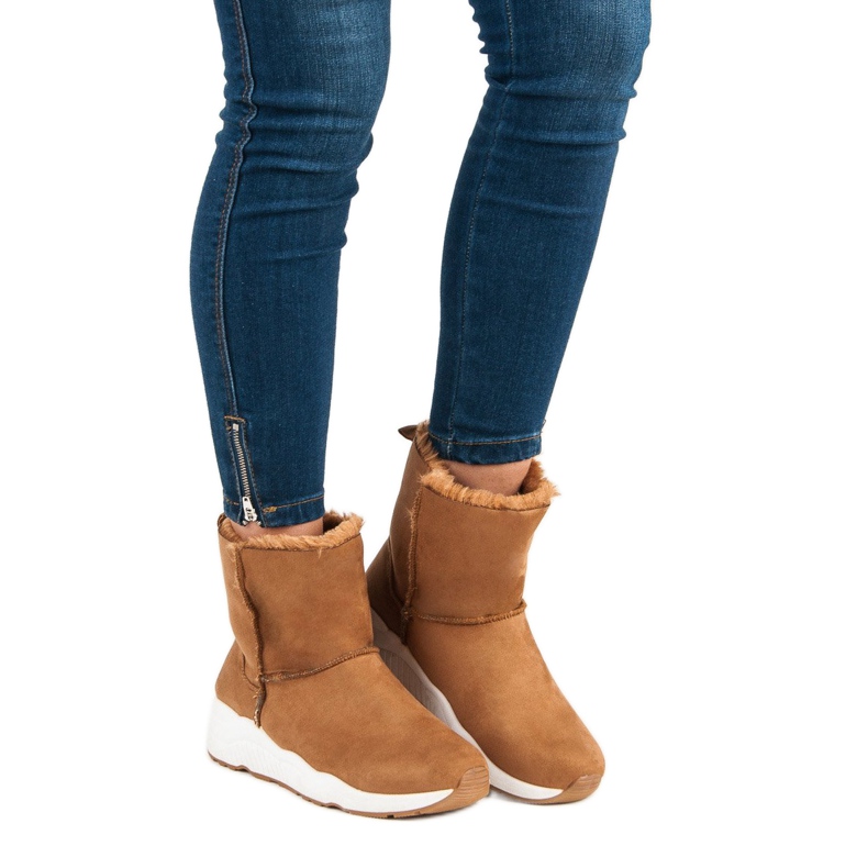 Stivali da neve cammello marrone 2