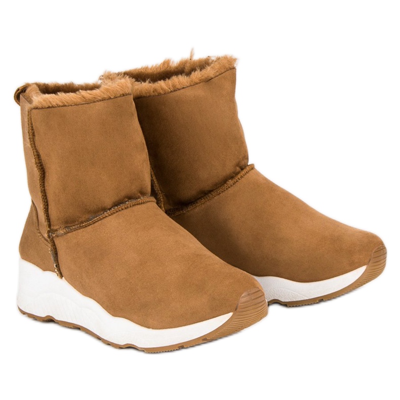 Stivali da neve cammello marrone 1