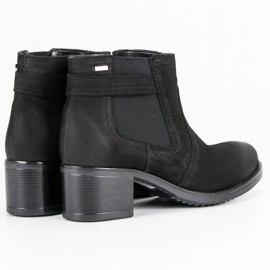 VINCEZA stivaletti Chelsea in pelle nero 2