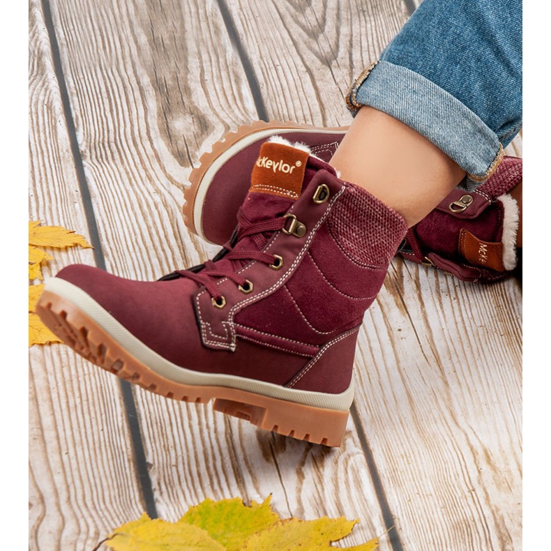 MCKEYLOR marrone Trappers rosso 1