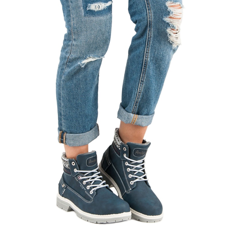 American Club Trappers americani femminili blu 2