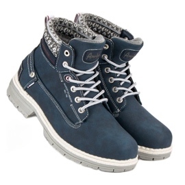 American Club Trappers americani femminili blu 1