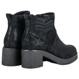 Kylie Stivali militari da donna nero 2