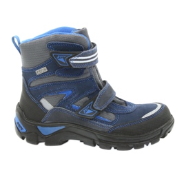 Stivali a membrana Bartek 44673 blu grigio blu navy 6