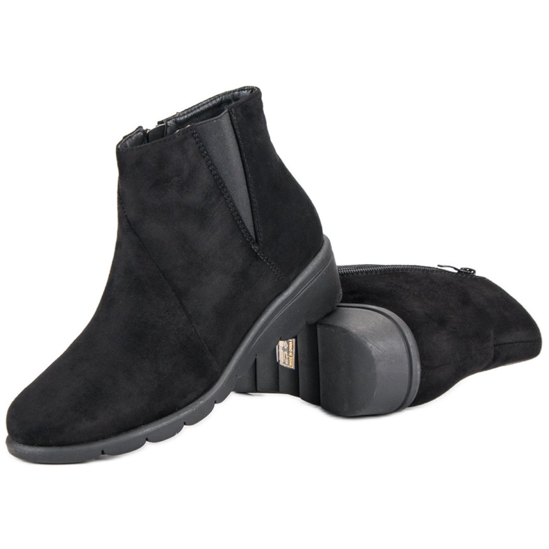 Kylie Stivaletti in pelle scamosciata nero 2
