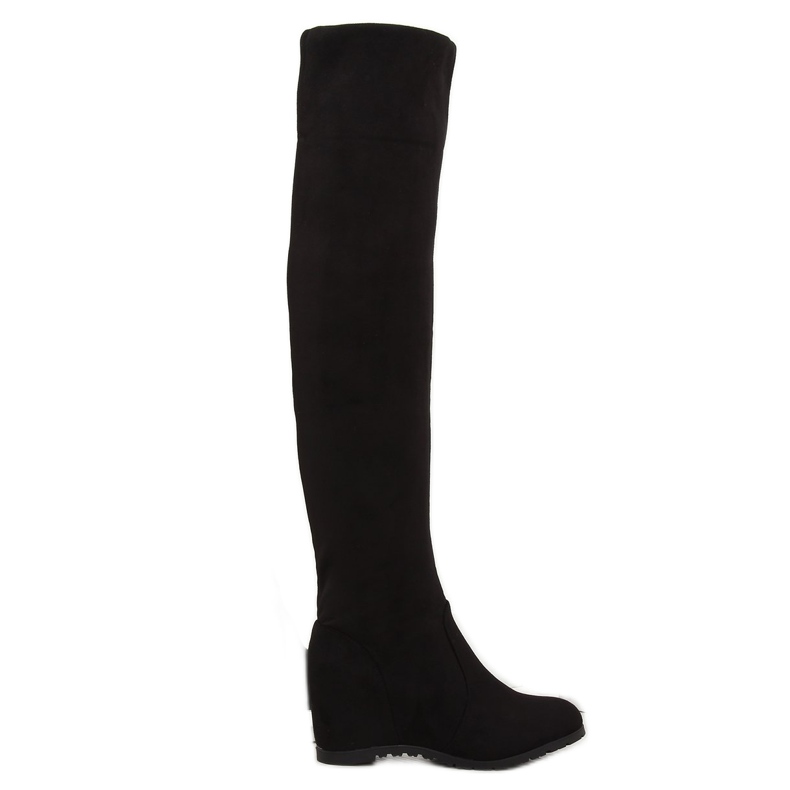 Stivali con zeppa neri 0-68 neri nero 2