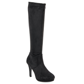 Small Swan Stivali da donna sexy nero 1