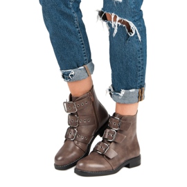 Small Swan Lavoratori alla moda marrone 1