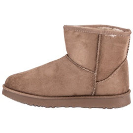 Kylie Stivali da neve slip-on marrone 1