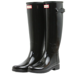 Hunter LUCIDO RAFFINATO ORIGINALE DONNA nero 5