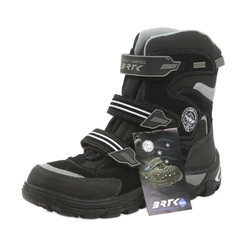 Membrana stivali Bartek 47672 nero grigio 5