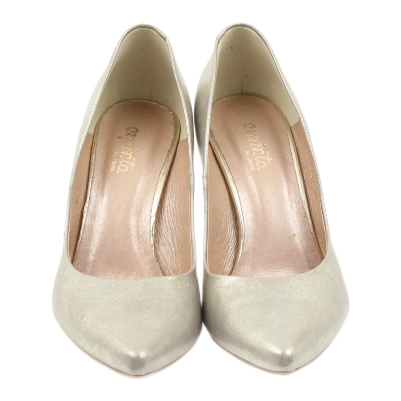 ESPINTO METALLIC PUMPI SULLA ZETURA 456/72 d'oro 3