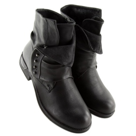 Stivali neri da donna JA3153 Nero 2
