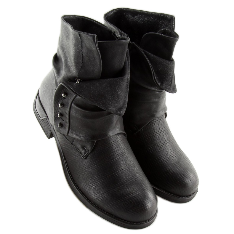 Stivali neri da donna JA3153 Nero 2