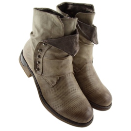 Stivali kaki da donna JA3153 kaki cachi 2