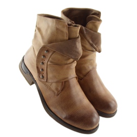 Stivali cammello da donna JA3153 Camel marrone 2