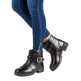 Stivaletti casual nero 1