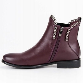 Filippo Stivaletti Chelsea casual rosso 1