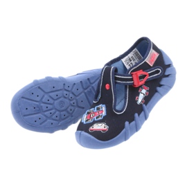 Scarpe per bambini Befado Pantofole 110P305 blu rosso blu navy 4