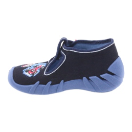 Scarpe per bambini Befado Pantofole 110P305 blu rosso blu navy 2