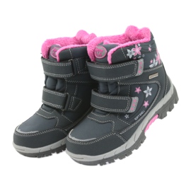 American Club Stivali americani stivali invernali con membrana 3121 grigio rosa 4