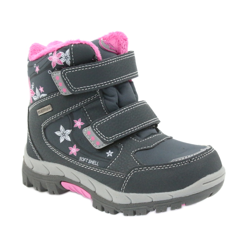 American Club Stivali americani stivali invernali con membrana 3121 grigio rosa 1