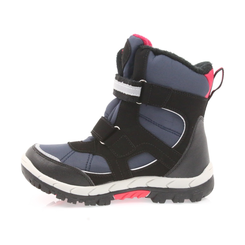 American Club Stivali americani stivali invernali con una membrana del 1813 nero rosso blu navy 2